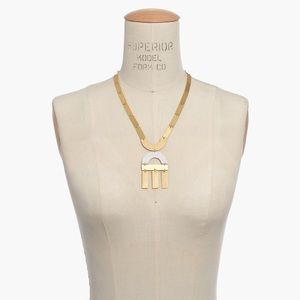 ✨ NWT ✨ Madewell flatform statement necklace
